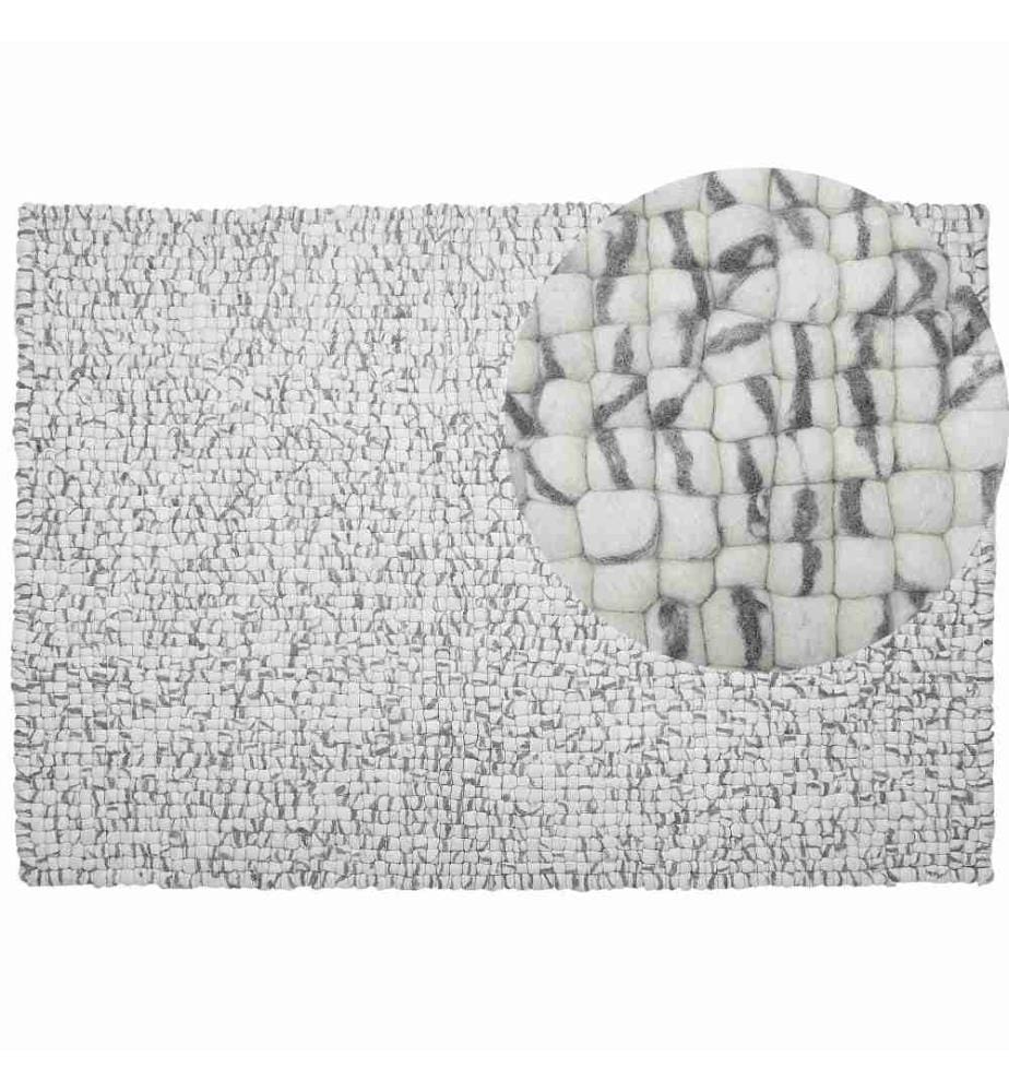 Tapis AMDO Gris clair 160 x 230 cm