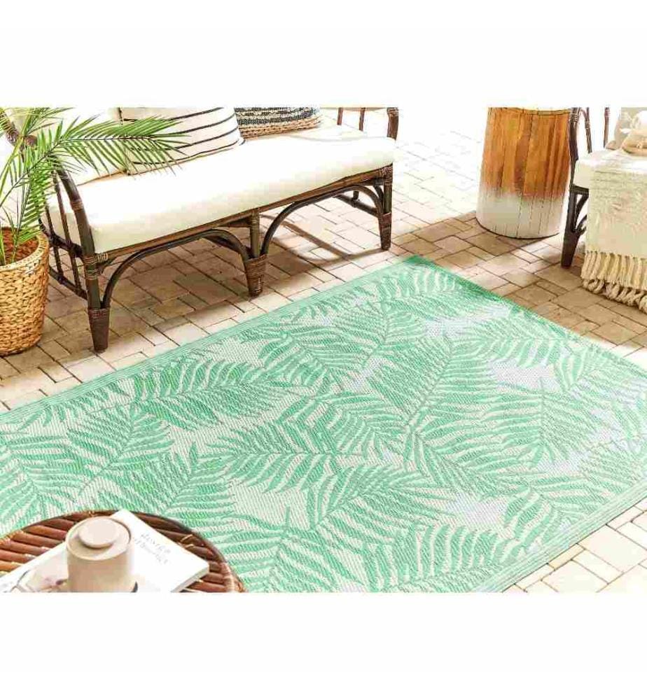 Outdoorteppich KOTA Hellgrün 120 x 180 cm Zweiseitig