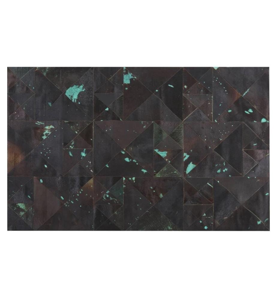 Tapis ATALAN Marron 140 x 200 cm Cuir