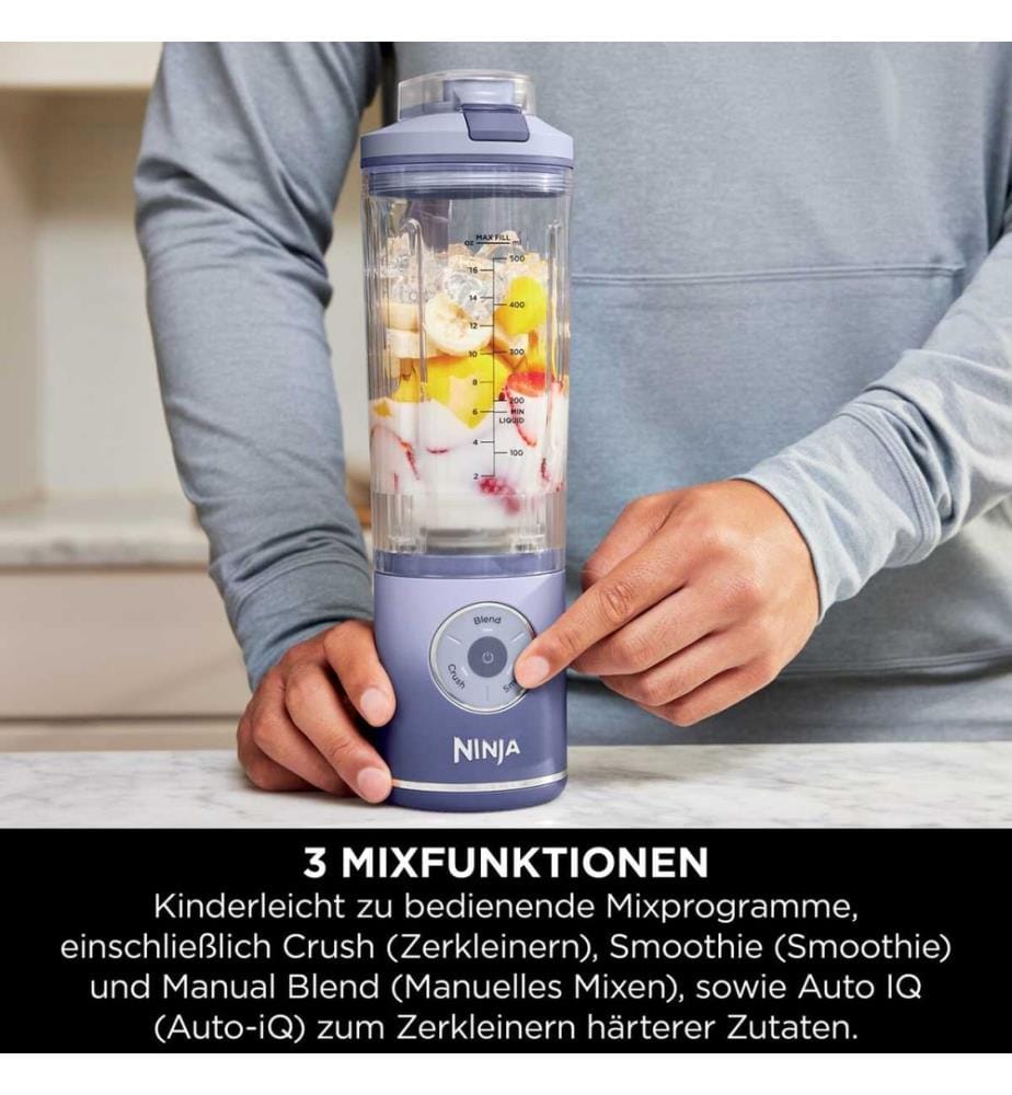 Blast Max Wiederaufladbarer Blender - Hellviolett
