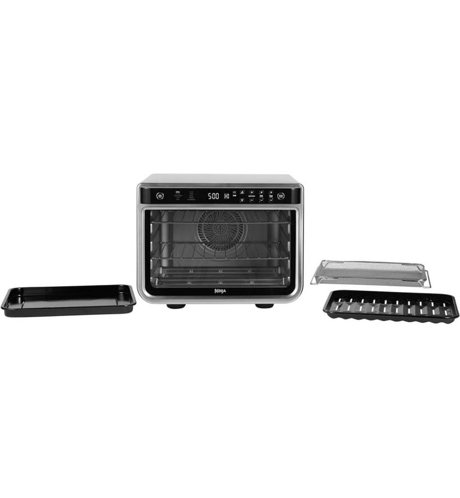 10-in-1-Multifunktionsbackofen - Grau, Schwarz