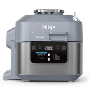Rapid Cooking System & Heissluftfritteuse - Silber, Schwarz