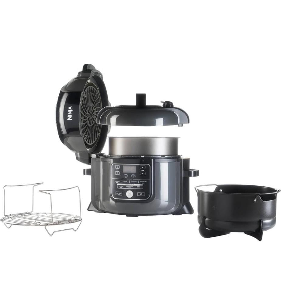 Foodi 7-in-1 Multikocher OP300CH -Silber und Schwarz