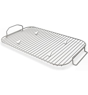 XL Grill- & Räucherrost - Silber