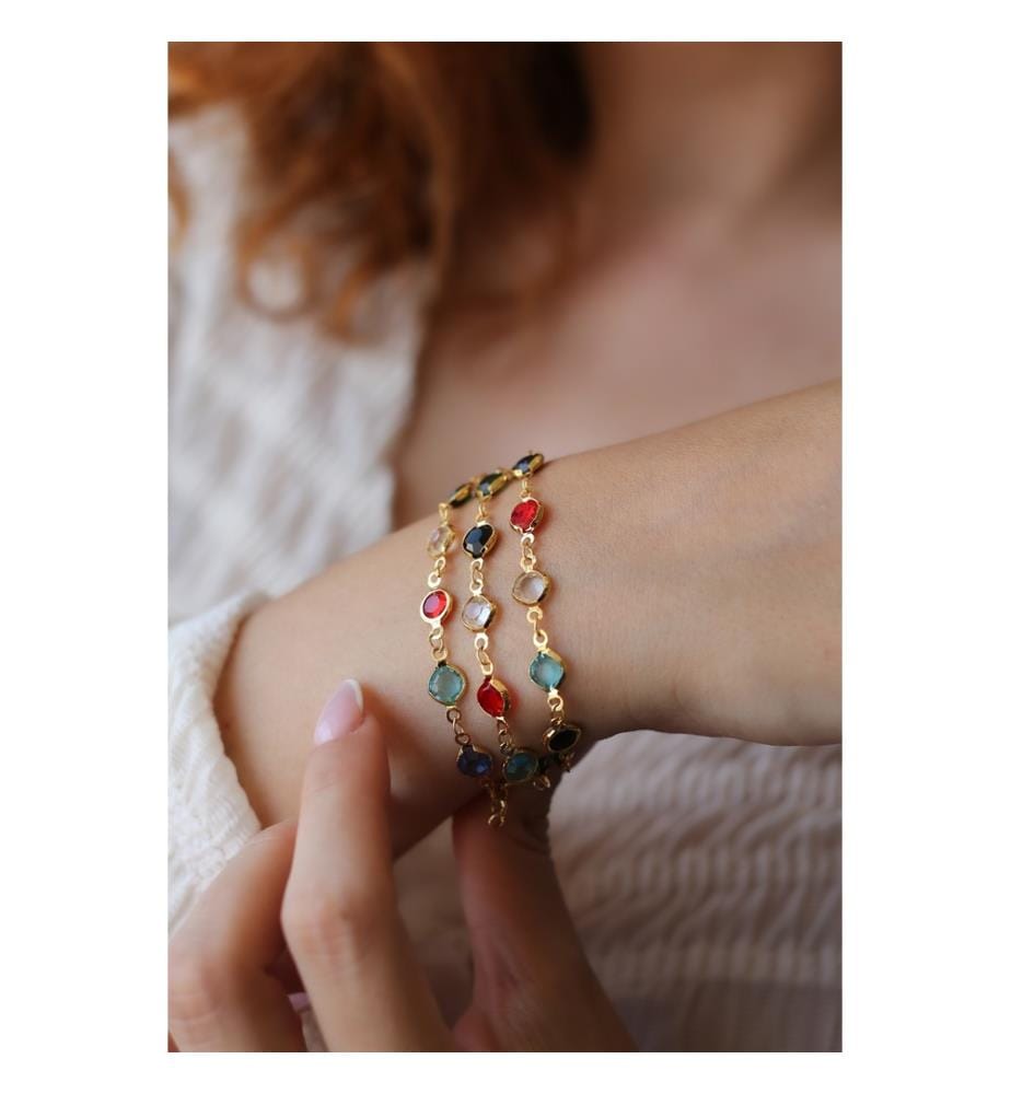 Kristallarmband - Mix Colours