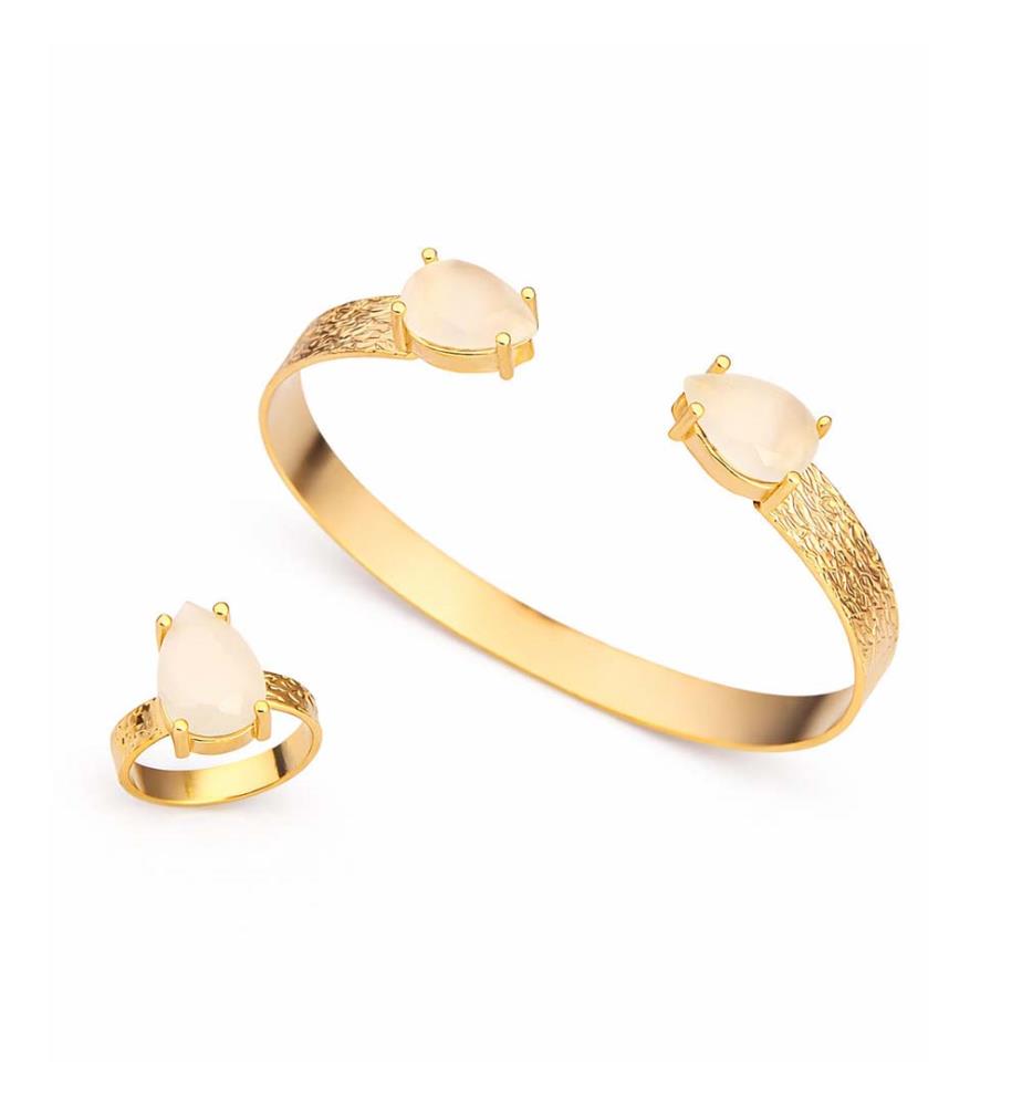 Zirkon-Set – Weiss