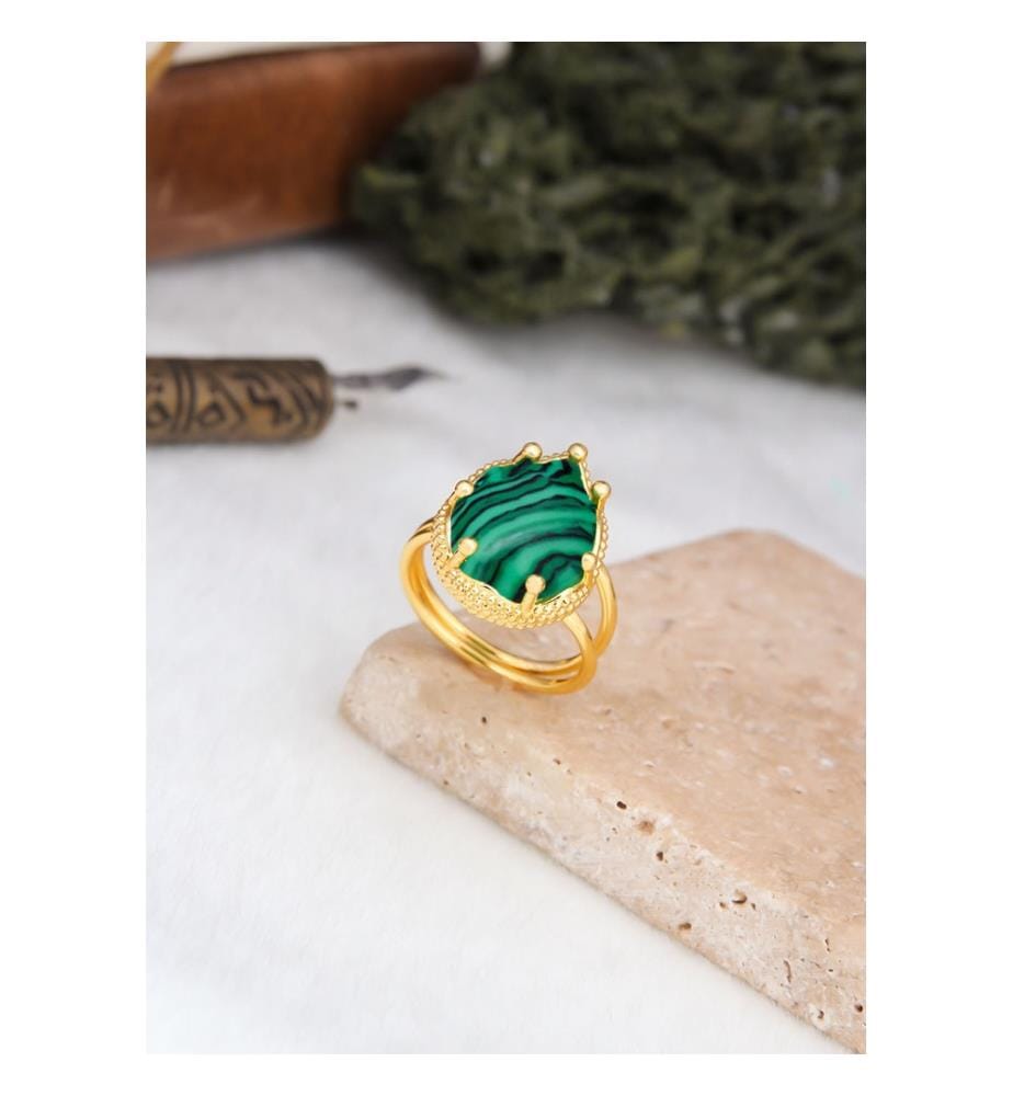 Agathe Ring - Grün