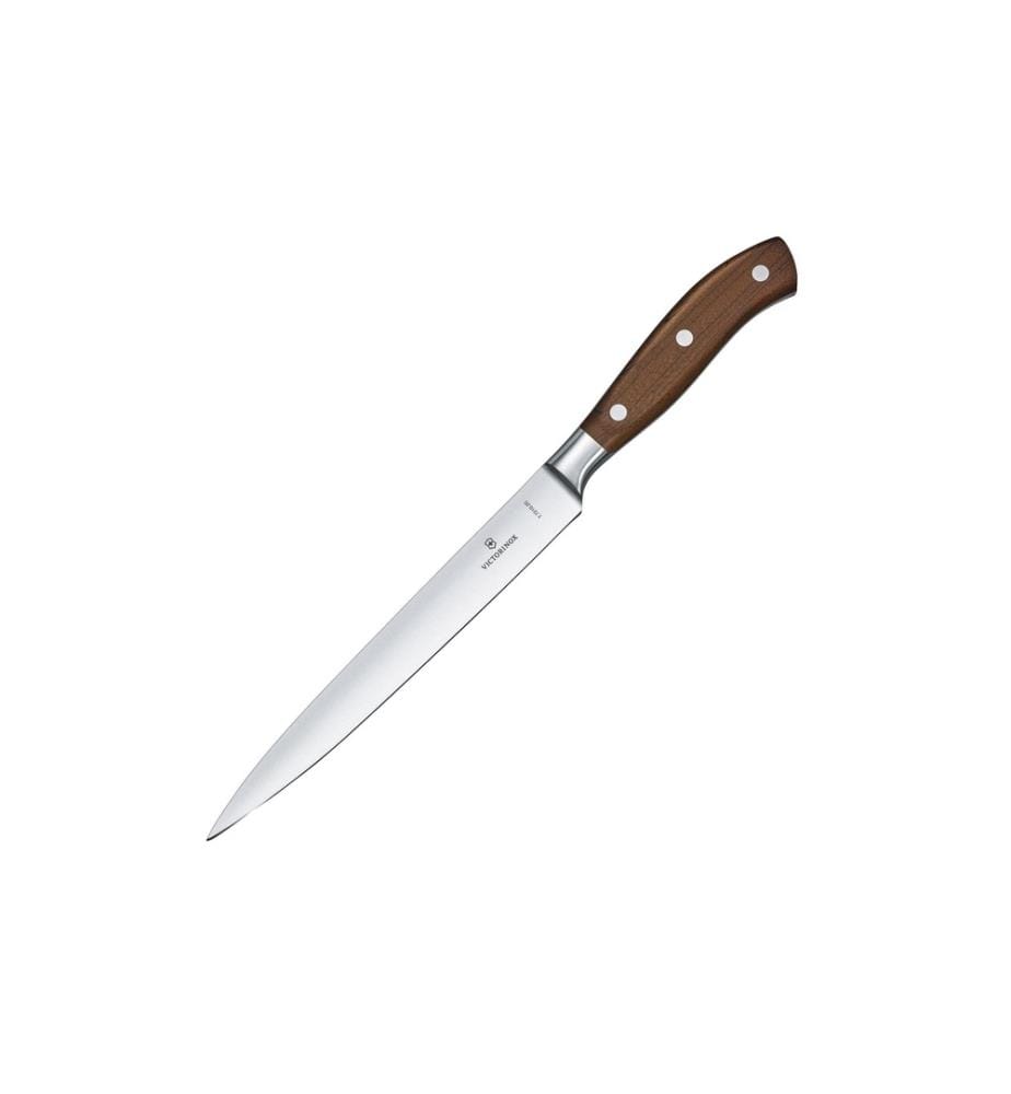 VICTORINOX - Filetiermesser Grand Maître Wood 20 cm, Silber