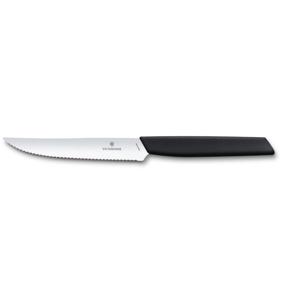 VICTORINOX - Couteau à steak Swiss Modern 1 Pièce/s, Noir