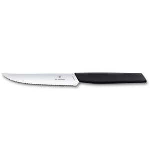 VICTORINOX - Steakmesser Swiss Modern 1 Stück, Schwarz