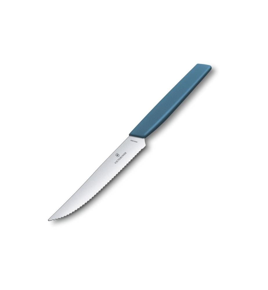VICTORINOX - Couteau à steak Swiss Modern 1 Pièce/s, Bleu