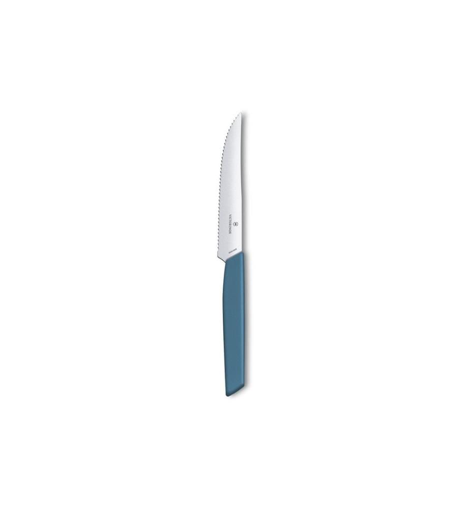 VICTORINOX - Couteau à steak Swiss Modern 1 Pièce/s, Bleu