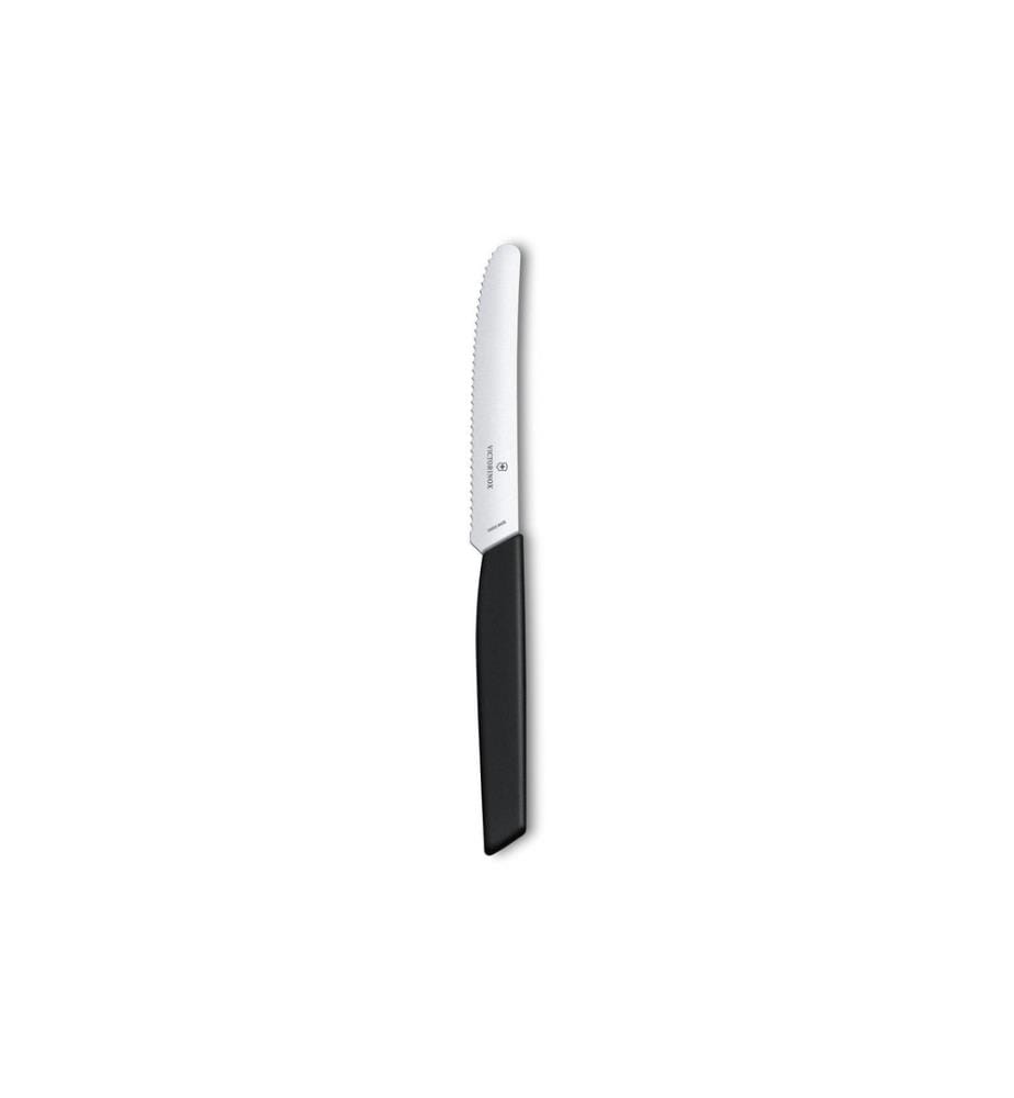 VICTORINOX - Couteau de table Swiss Modern 1 Pièce/s, Noir