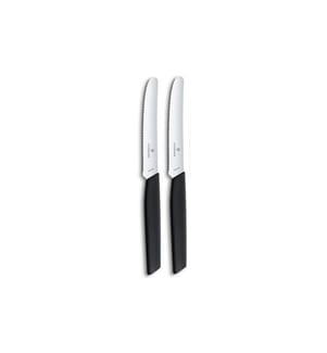 VICTORINOX - Tafelmesser Swiss Modern 2 Stück, Schwarz