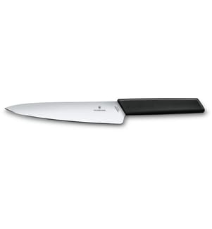 VICTORINOX - Tranchiermesser Swiss Modern 19 cm, Schwarz