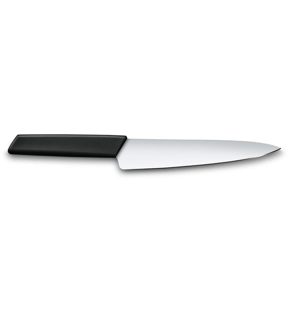 VICTORINOX - Tranchiermesser Swiss Modern 19 cm, Schwarz