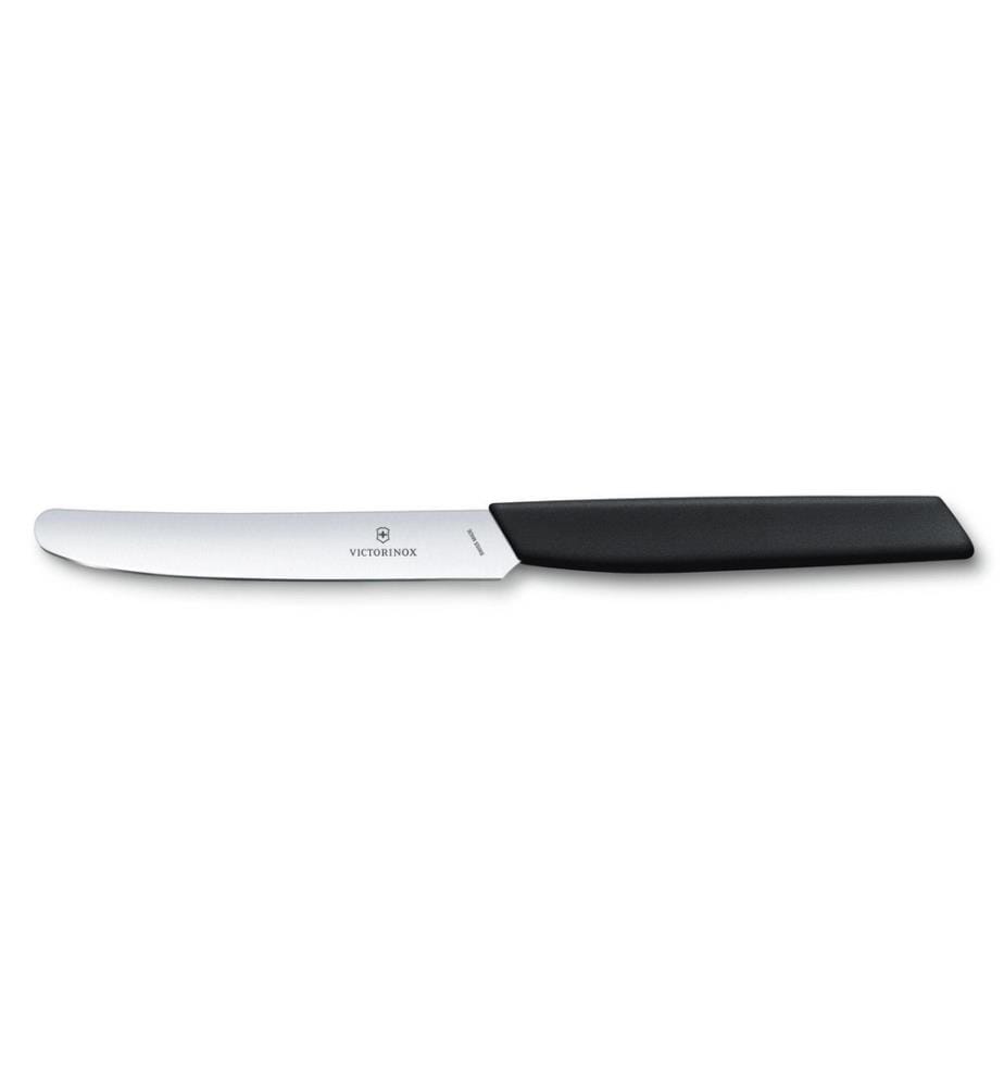 VICTORINOX - Couteau de table Swiss Modern 1 Pièce/s, Noir