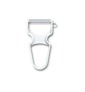 VICTORINOX - Sparschäler Rapid mit gerader Klinge, Weiss