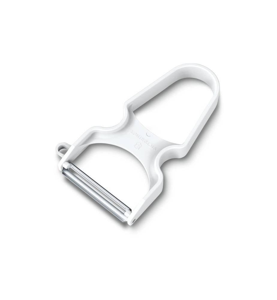 VICTORINOX - Sparschäler Rapid mit gerader Klinge, Weiss