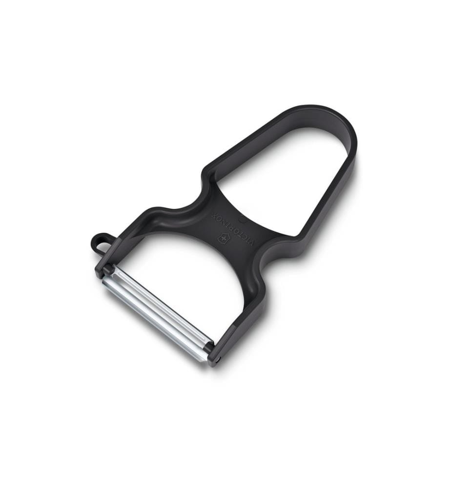 VICTORINOX - Sparschäler Rapid mit gerader Klinge, Schwarz