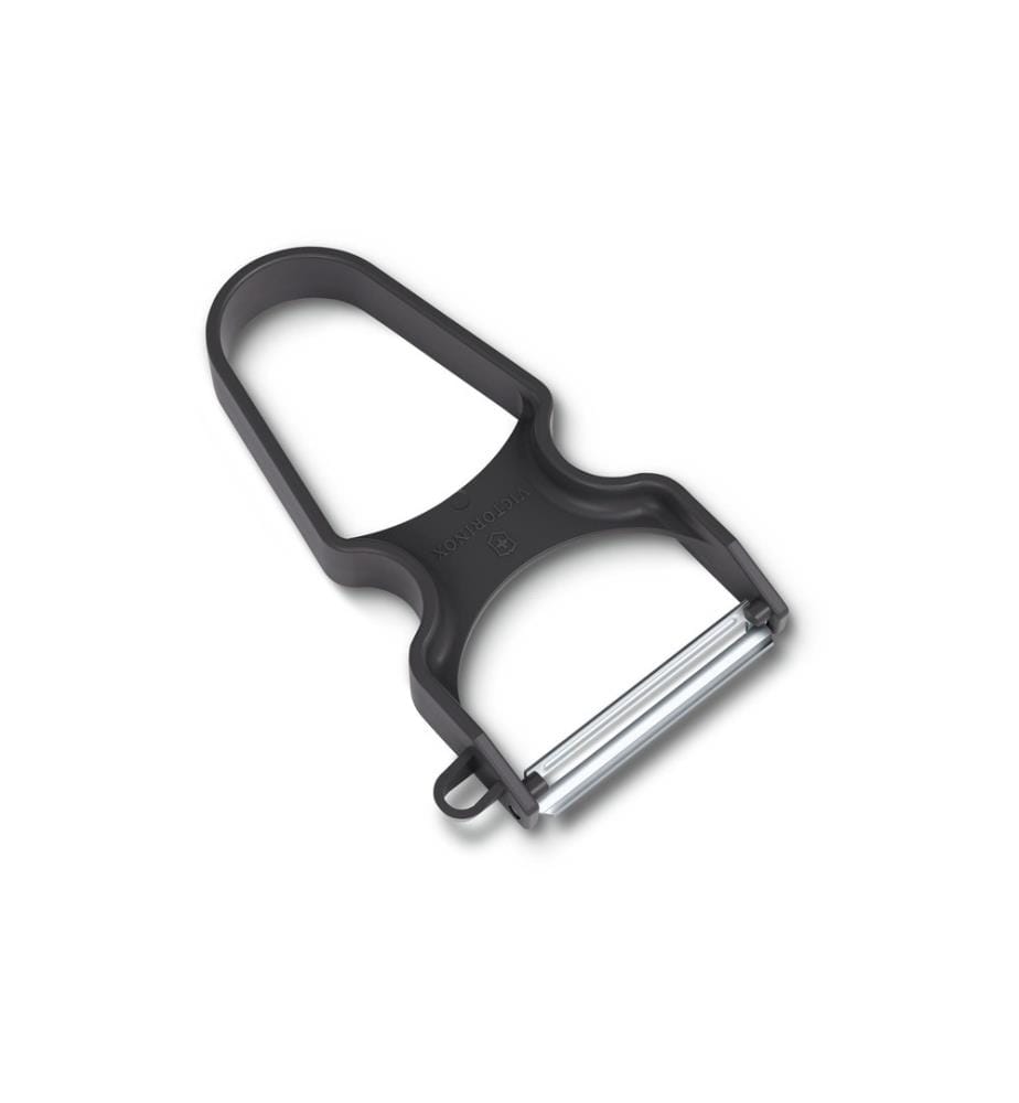 VICTORINOX - Sparschäler Rapid mit gerader Klinge, Schwarz