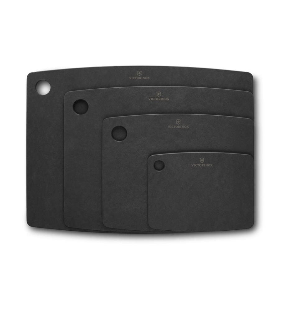 VICTORINOX - Planche à découper Kitchen 44.4 cm x 33 cm, Noir