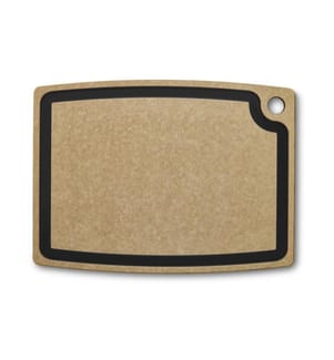 VICTORINOX - Planche à découper Kitchen Rainure à jus, 44.4 cm x 33 cm, Beige