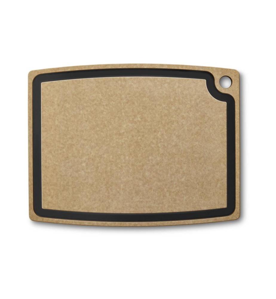 VICTORINOX - Planche à découper Kitchen Rainure à jus, 49.5 cm x 38.1 cm, Beige