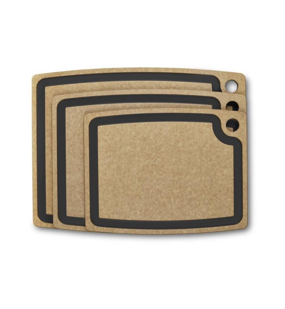 VICTORINOX - Planche à découper Kitchen Rainure à jus, 49.5 cm x 38.1 cm, Beige