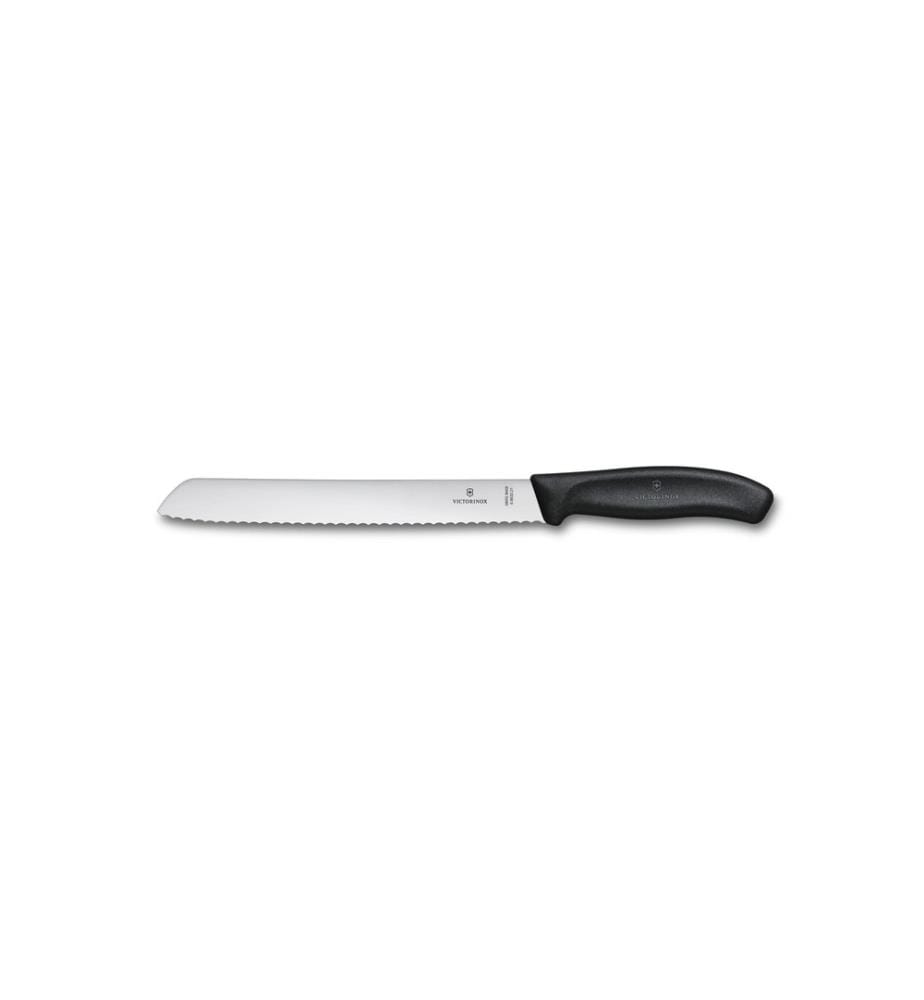 VICTORINOX - Brotmesser Swiss Classic Silber/Schwarz