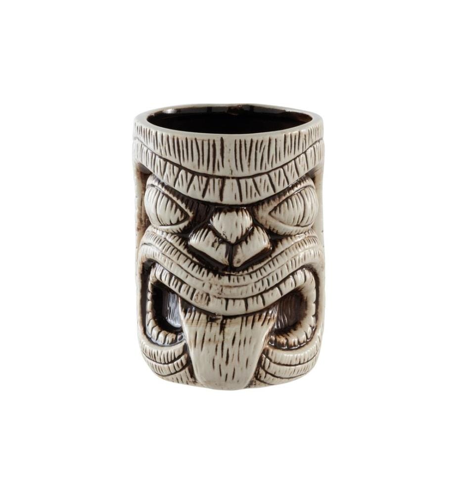 PADERNO - Cocktailbecher Tiki 600 ml, 1 Stück, Braun