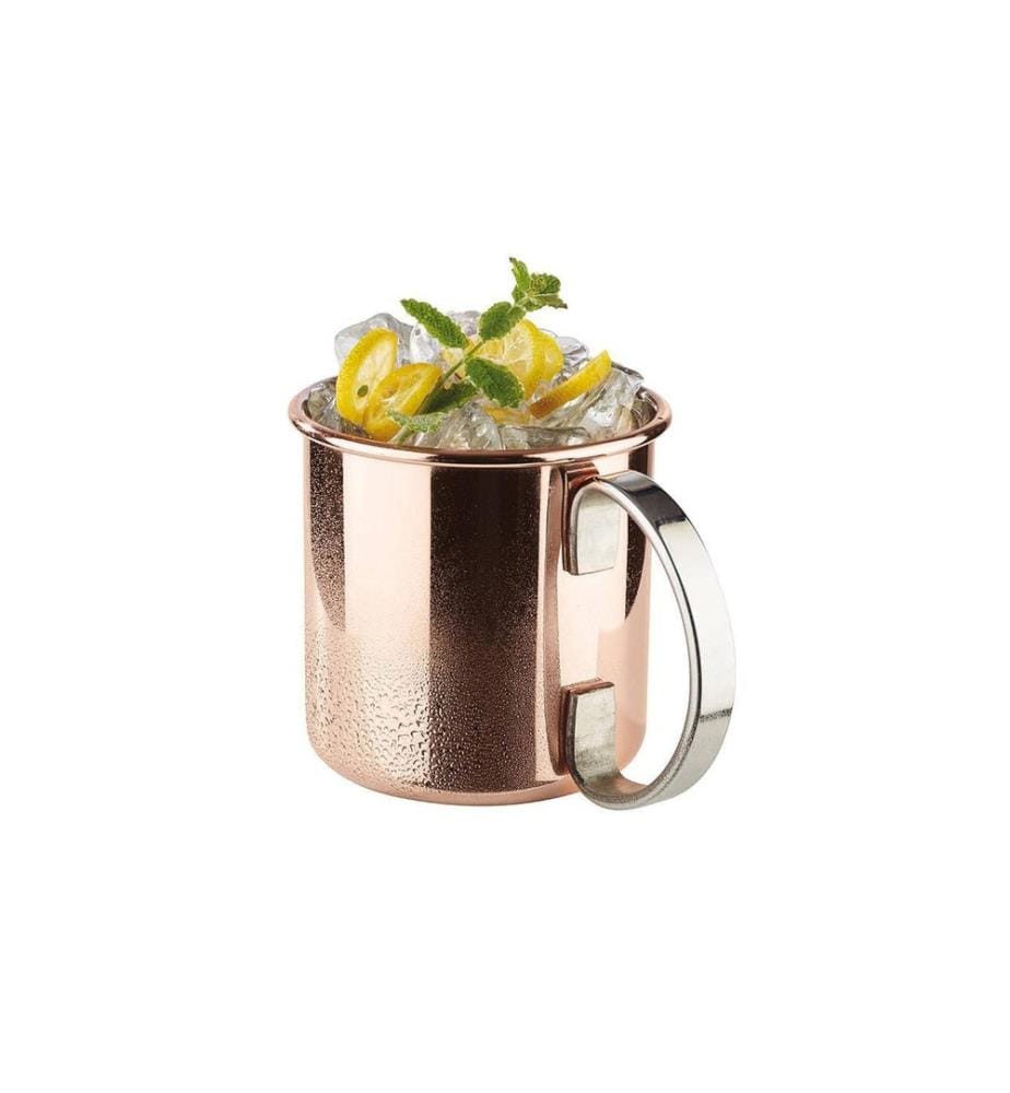 PADERNO - Cocktailbecher Moscow Mule Glatt, 500 ml, 1 Stück, Kupfer