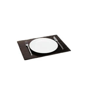 PADERNO - Plat de service 45 cm x 30 cm Noir