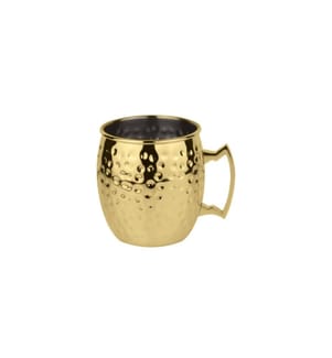 PADERNO - Cocktailbecher Moscow Mule 500 ml, 1 Stück, Gold