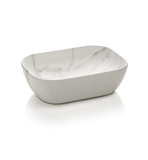 Aufsatzwaschtisch Macke Calacatta - Weiss