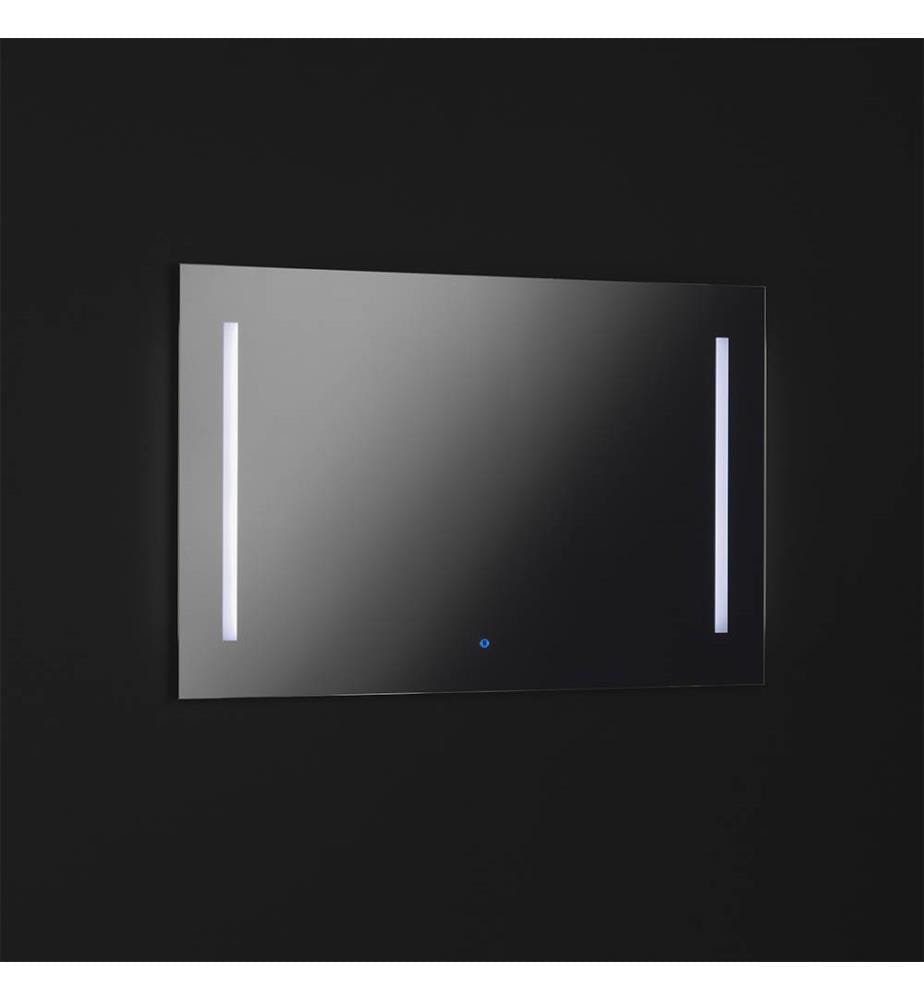 Mirror with LED Lighting Aiko - White