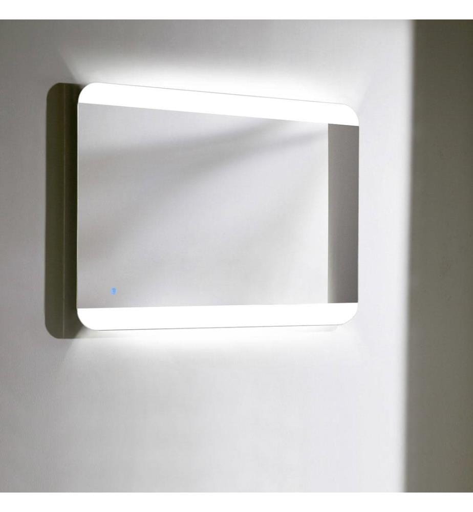 Specchio con LED Rob-1 - Transparent