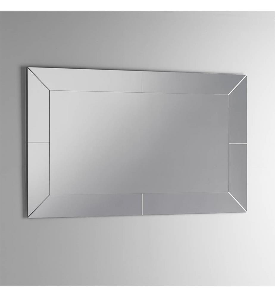 Specchio 90 x 70 cm - Argento