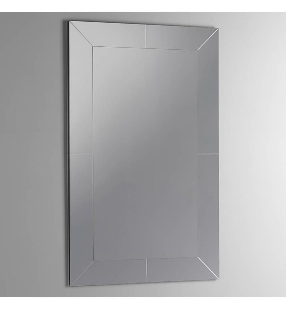 Specchio 90 x 70 cm - Argento