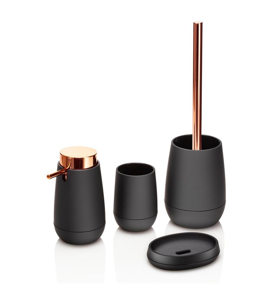 Set da Bagno Vogue - Nero e Oro Rosso