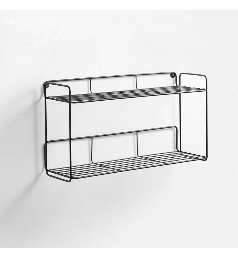 Kaori Wall Shelf - 50.1x15.1x27.3 cm - Black