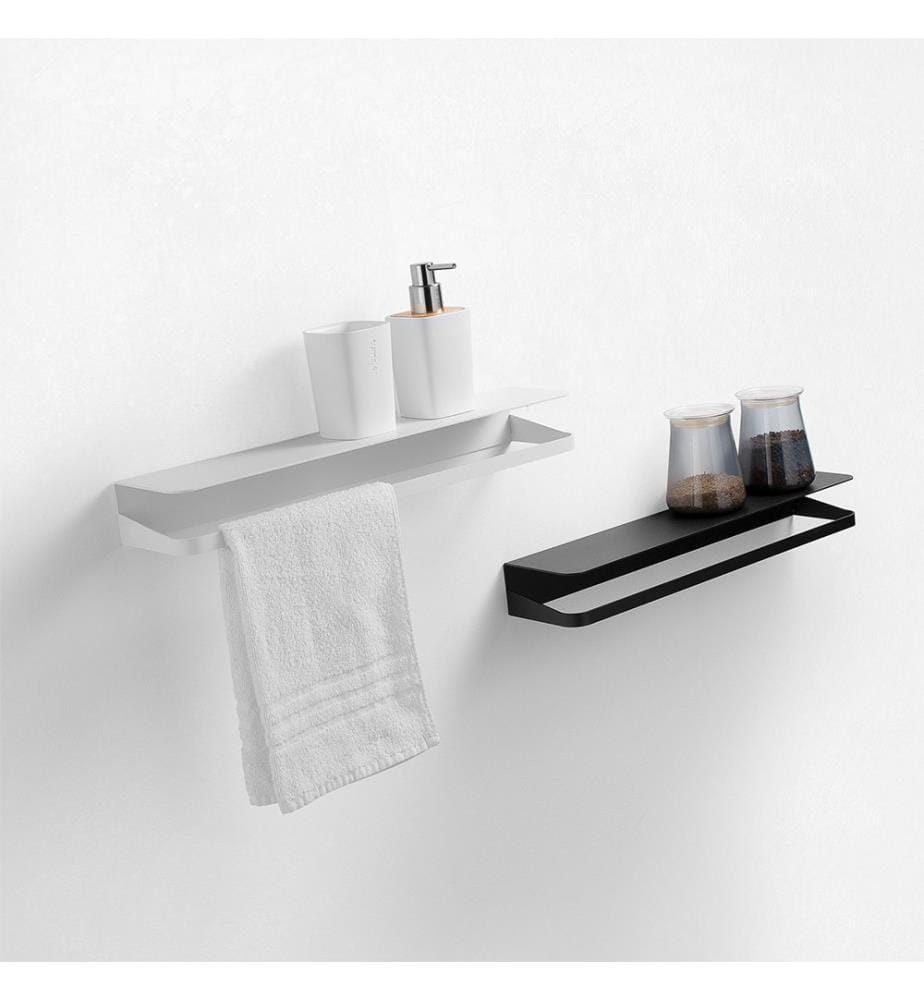Wandregal Jo 50 x 11 x 6 cm - Schwarz