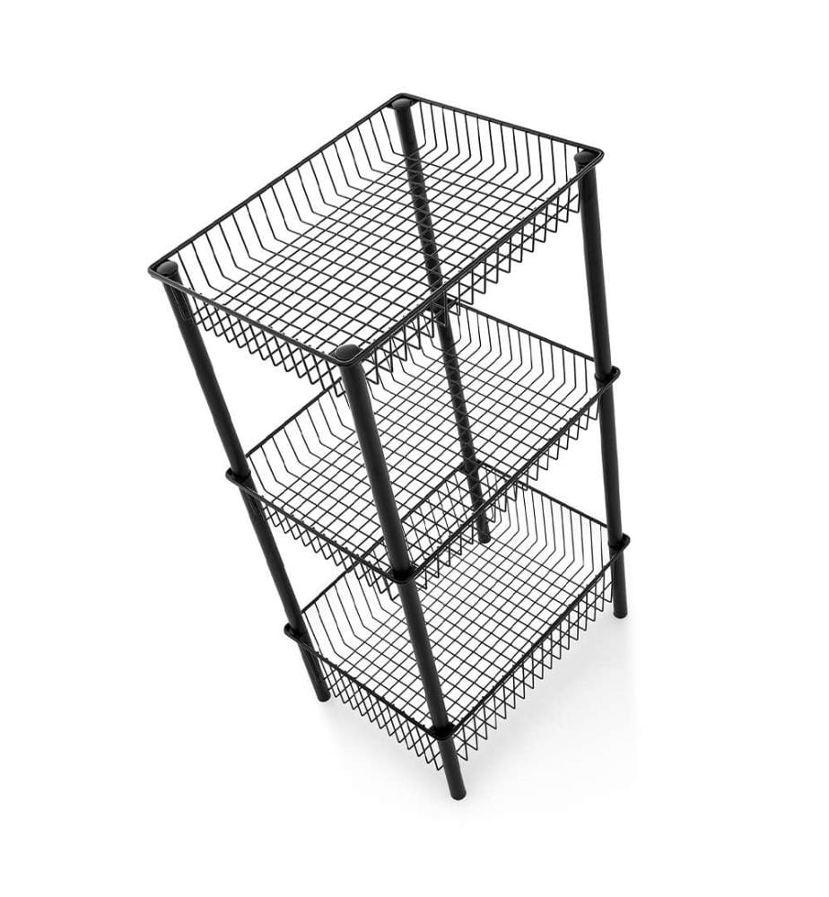 Scaffale Mima 37,5 x 27 x 72 cm - Nero