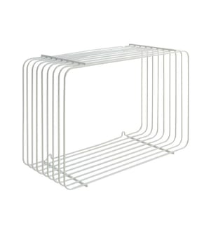 Wandregal Yo - 40,5x18x27 cm - Weiss