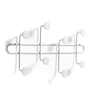 Mokkin Garderobenständer 50x6x27,8 cm - Weiss