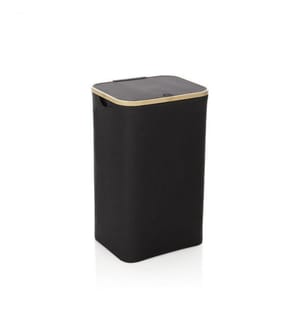 Wäschekorb Krib 40,5 x 33 x 65 Cm - Schwarz