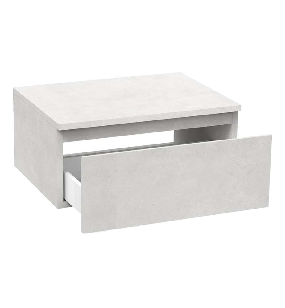 Unterschrank mit 1 Schublade Yoka stone white top