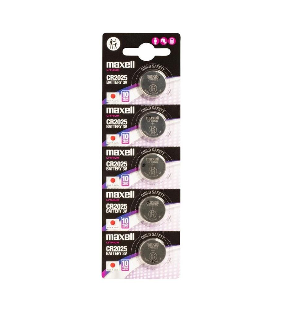 Lithium button cells 5x CR2025
