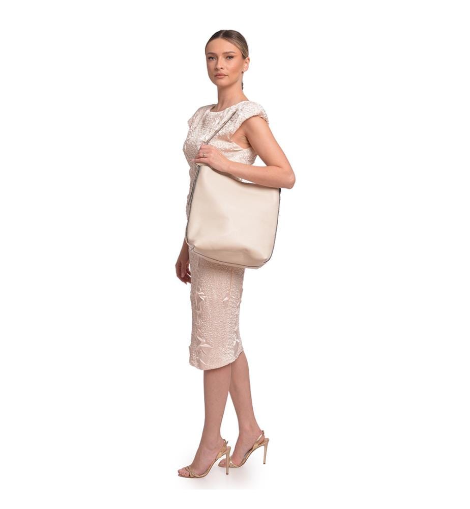 Umhängetasche - Beige