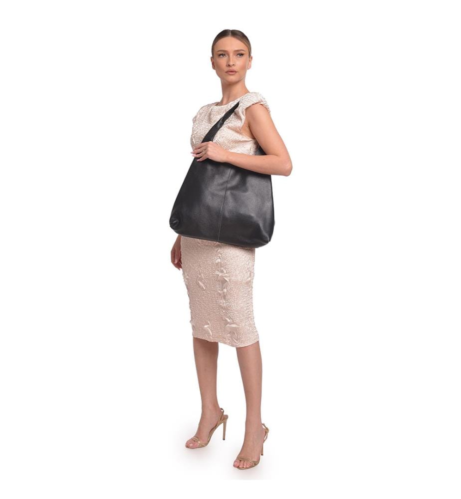 Hobo-Tasche - Schwarz